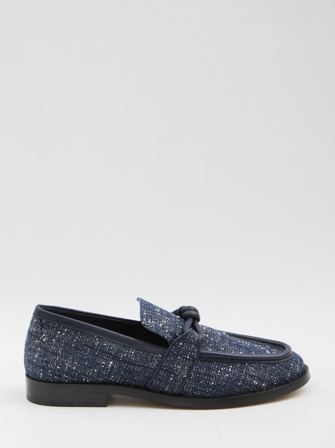 Bottega Veneta Astaire Loafers Blue