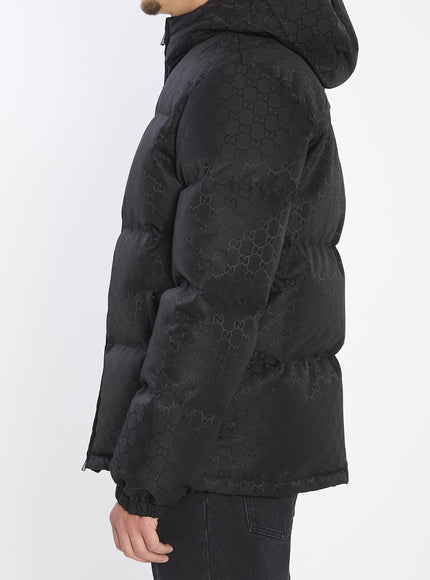 Gucci Gg Monogram Puffer Jacket