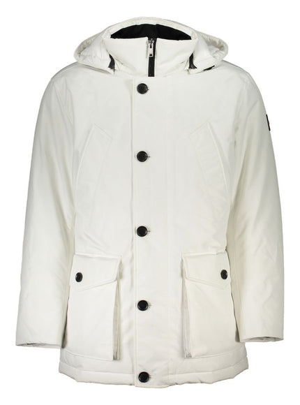 Hugo Boss White Polyamide Men's Jacket