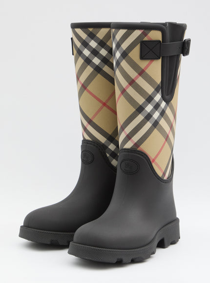 Burberry Check Rainboots