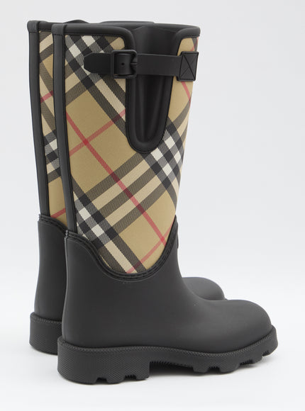 Burberry Check Rainboots