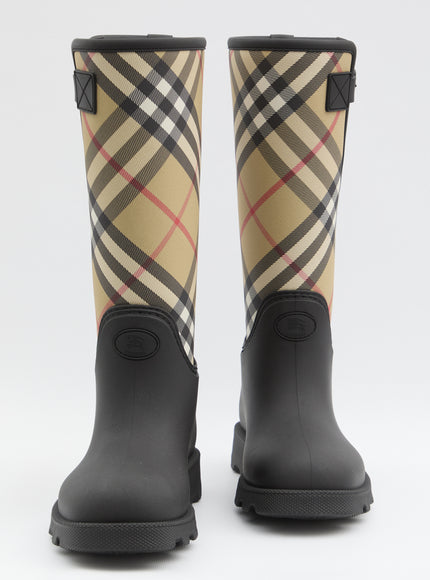 Burberry Check Rainboots