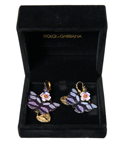 a pair of earrings in a box