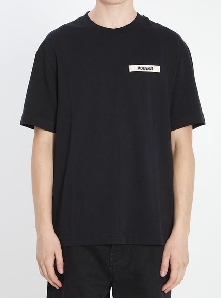 Jacquemus Gros Grain T-shirt Black