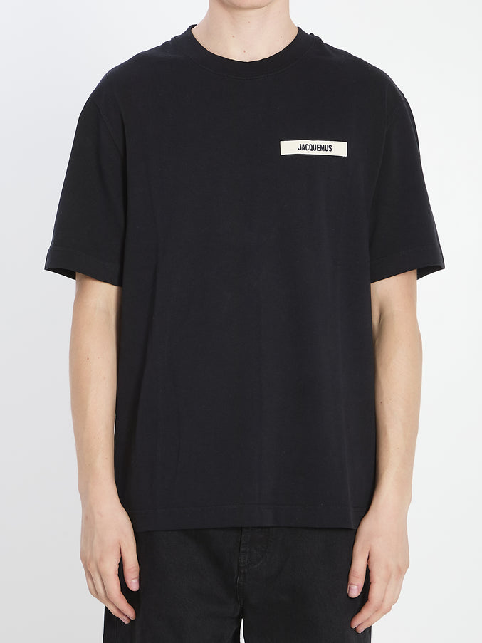 Jacquemus Gros Grain T-shirt Black
