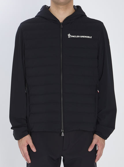 Moncler Grenoble Technical Nylon Jacket Black