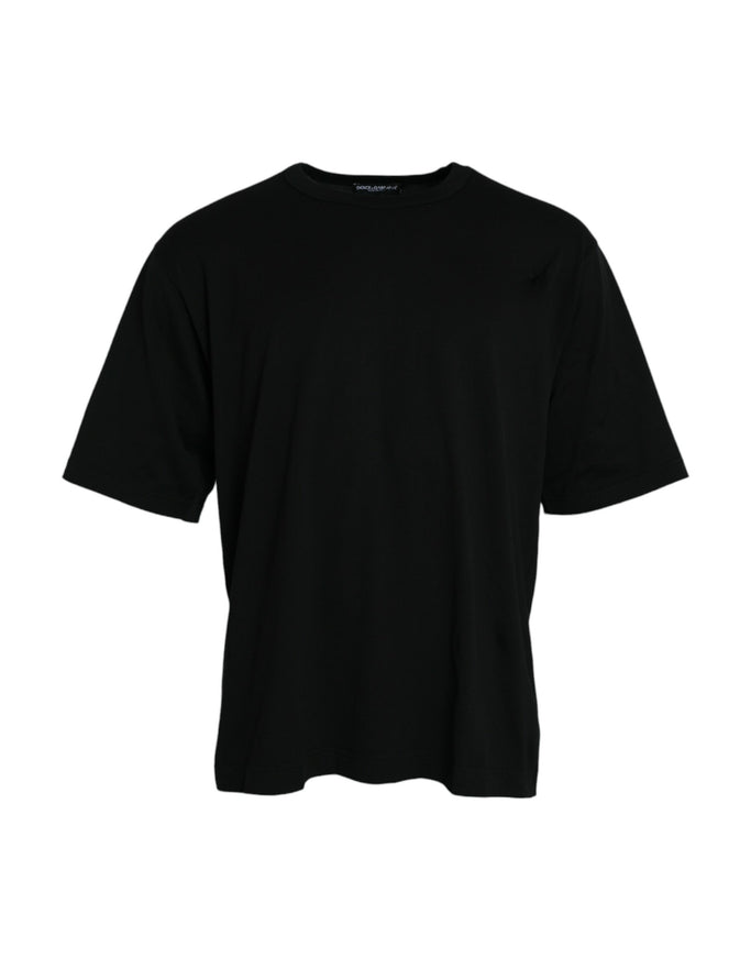 a black t - shirt on a white background