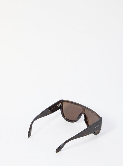 Alaia Sunglasses Havana Mask