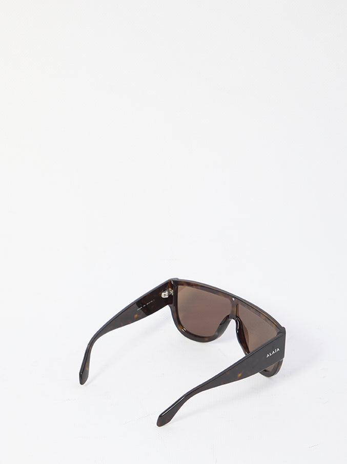 Alaia Sunglasses Havana Mask