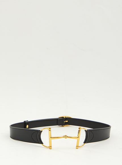 Gucci Horsebit Belt Black