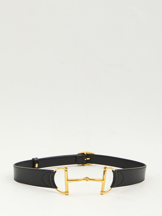 Gucci Horsebit Belt Black