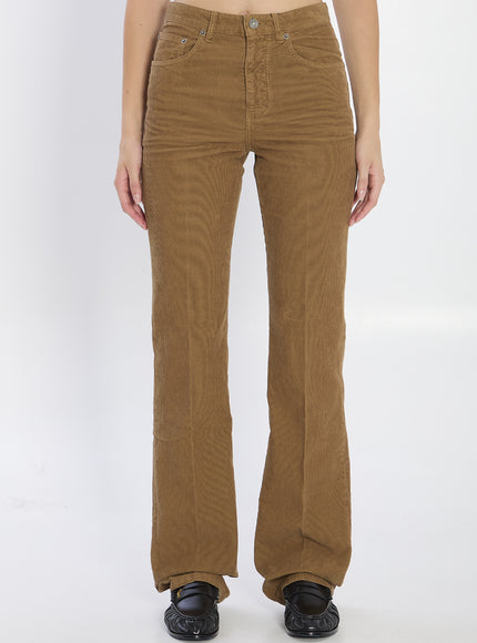 Saint Laurent Clyde Pants Beige