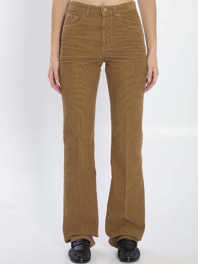 Saint Laurent Clyde Pants Beige