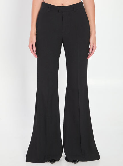 Balenciaga Flared Pants Black