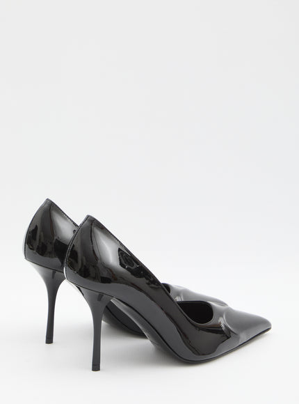 Alaia Black Patent Pumps