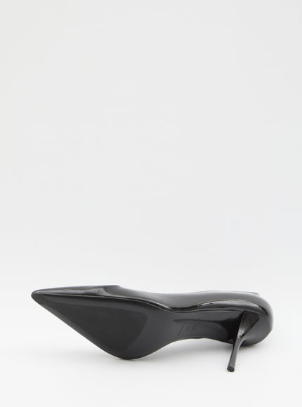 Alaia Black Patent Pumps