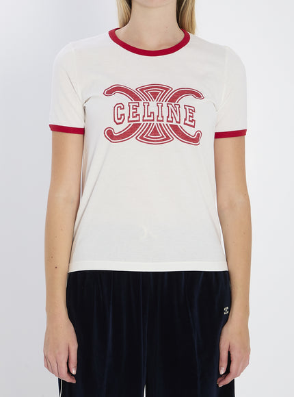 Celine Triomphe 70s T-shirt White