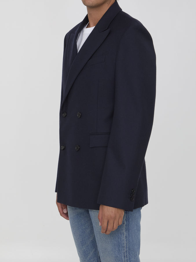 Loewe Wool Double-breasted Jacket