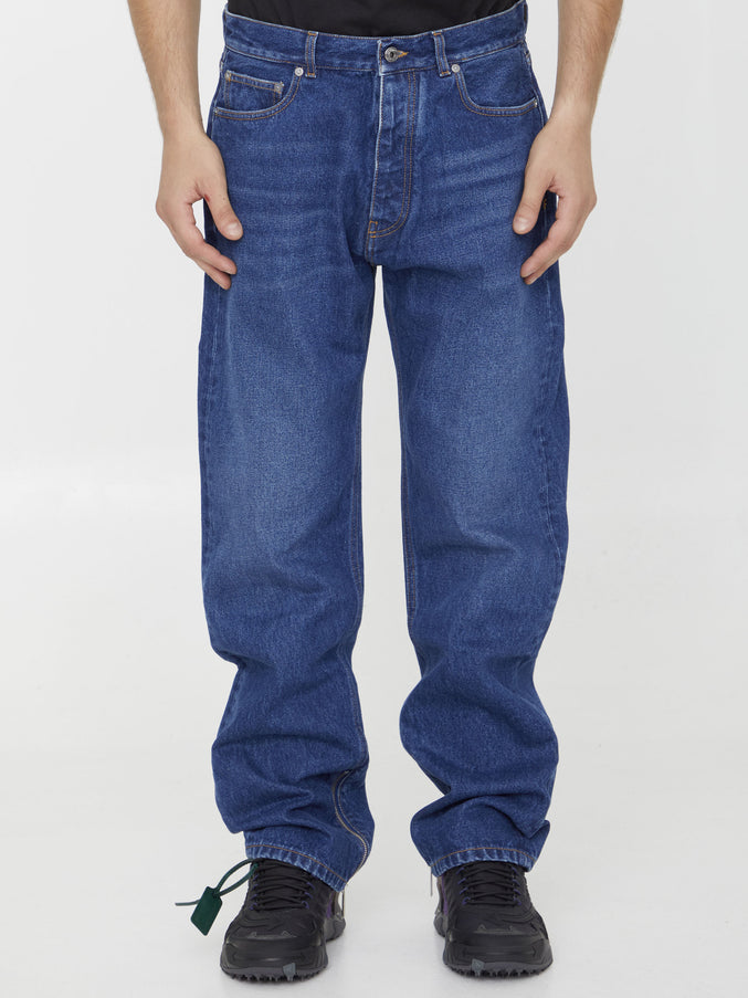 Off White Skate Jeans Blue