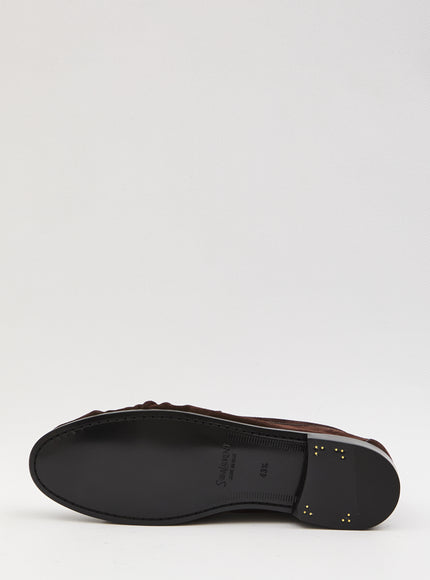 Saint Laurent Le Loafer In Suede
