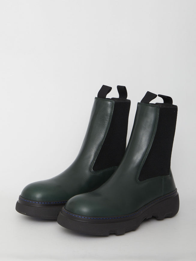 Burberry Creeper Chelsea Boots
