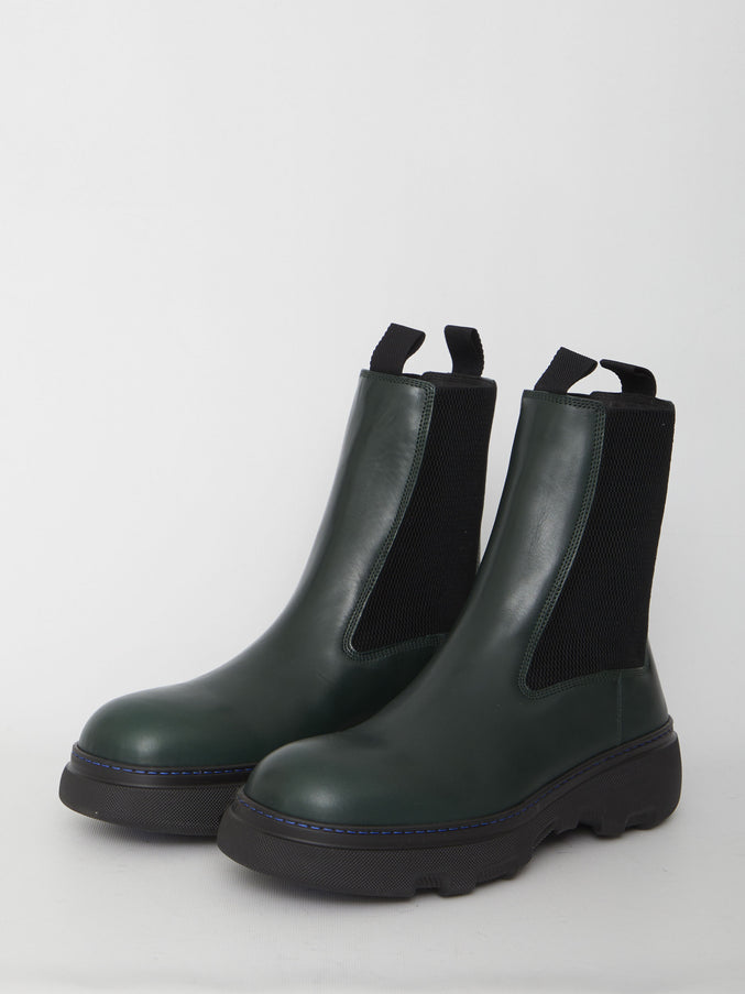 Burberry Creeper Chelsea Boots