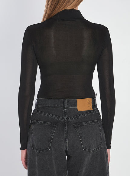 Self Portrait Knit Bodysuit