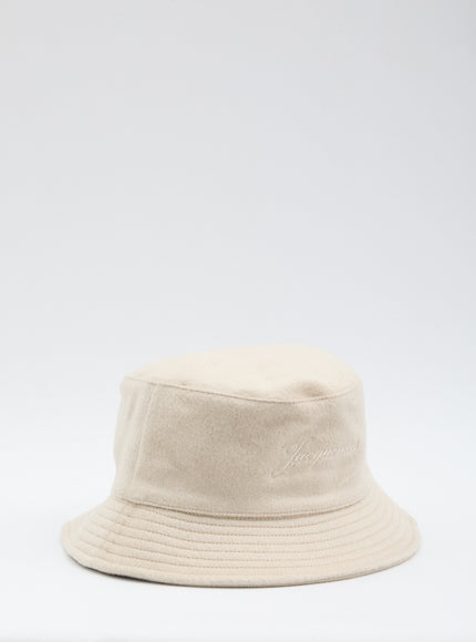 Jacquemus Le Bob Bucket Hat Beige