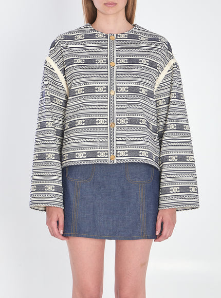 Celine Baja Jacket Blue