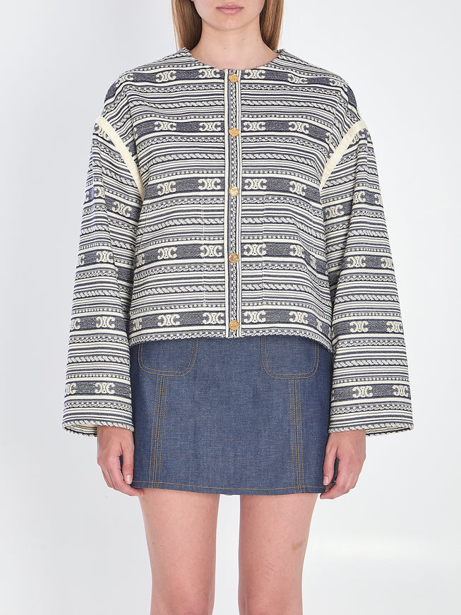 Celine Baja Jacket Blue