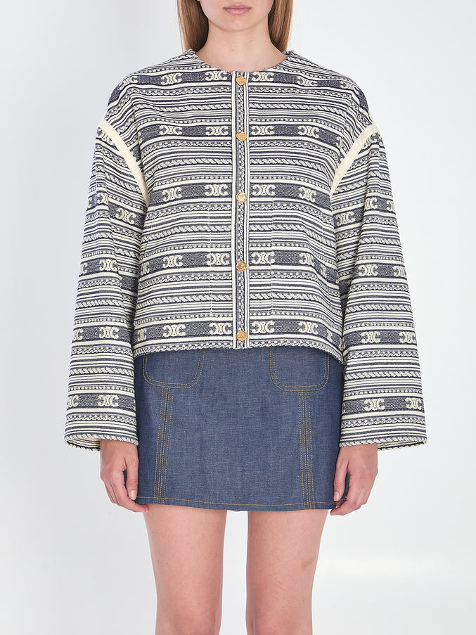 Celine Baja Jacket Blue