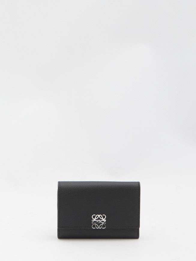 Loewe Small Vertical Anagram Wallet QT Black