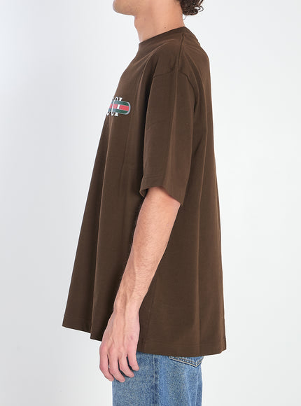 Gucci Printed Cotton Jersey T-shirt