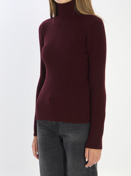 Max Mara Knit Top In Wool And Cashmere
