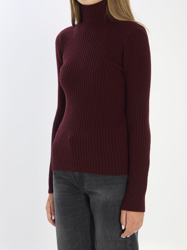 Max Mara Knit Top In Wool And Cashmere