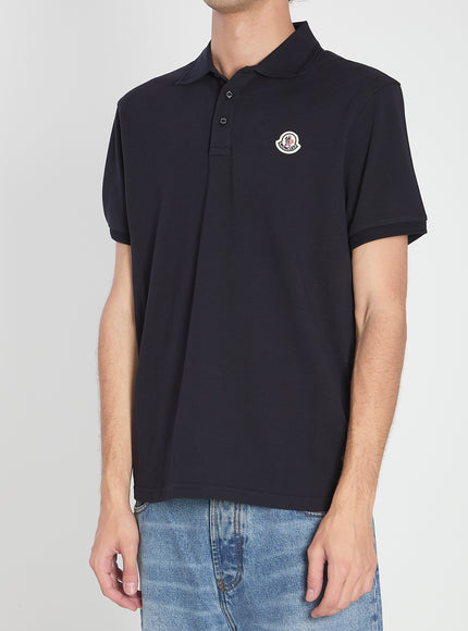 Moncler Navy Polo