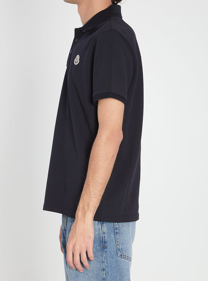 Moncler Navy Polo