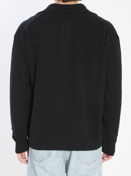 Roberto Collina Wool And Cashmere Over Polo