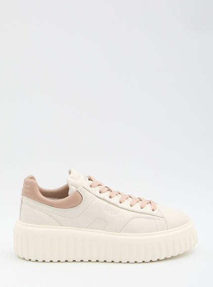 Hogan H-stripes Sneakers Cream