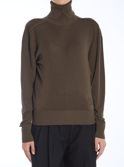 Burberry Wool Sweater Green