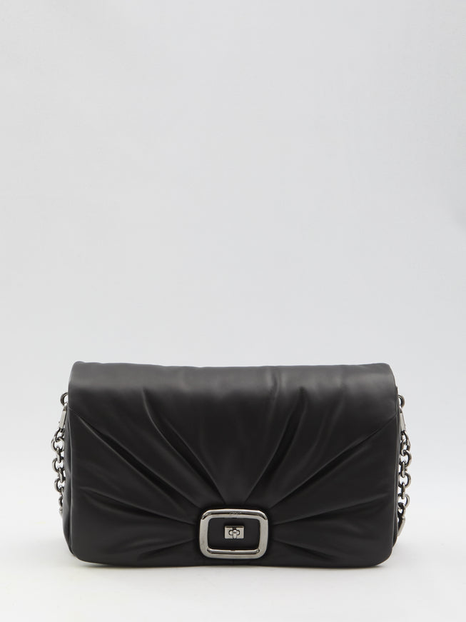 Roger Vivier Viv' Choc Large Bag QT Black
