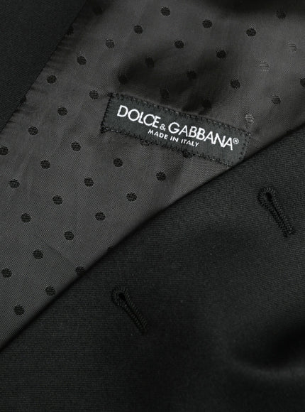 a close up of a polka dot suit