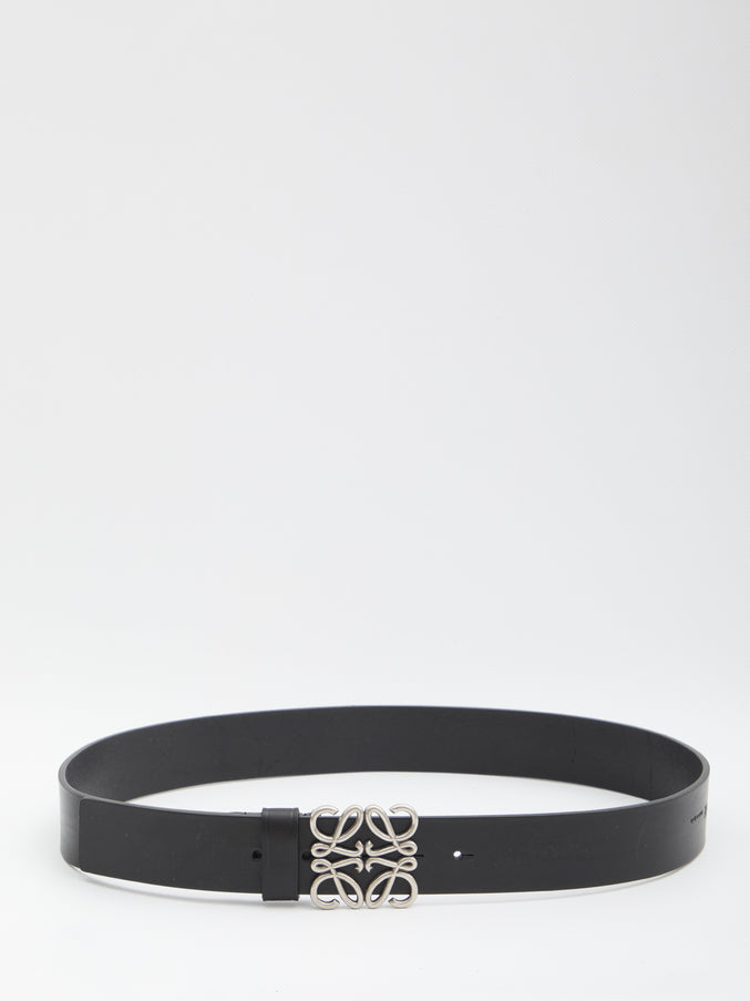 Loewe Anagram Chunky Belt Black