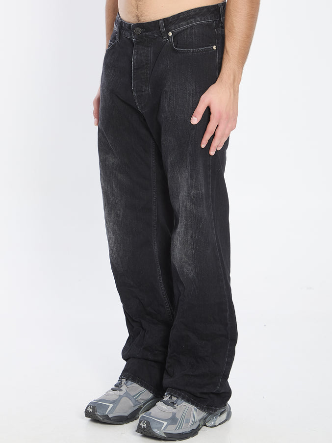 Balenciaga Distressed Relaxed Jeans
