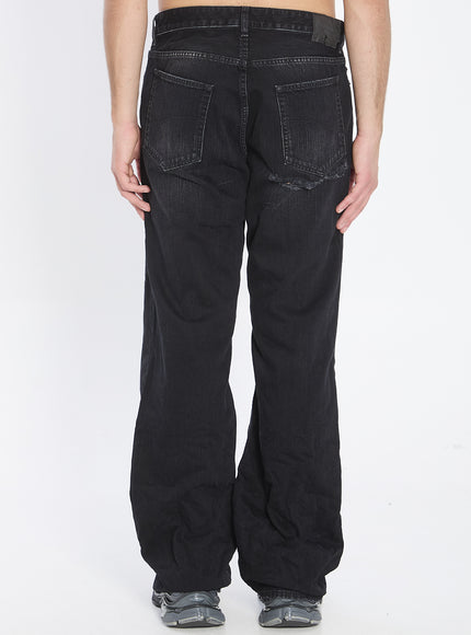 Balenciaga Distressed Relaxed Jeans