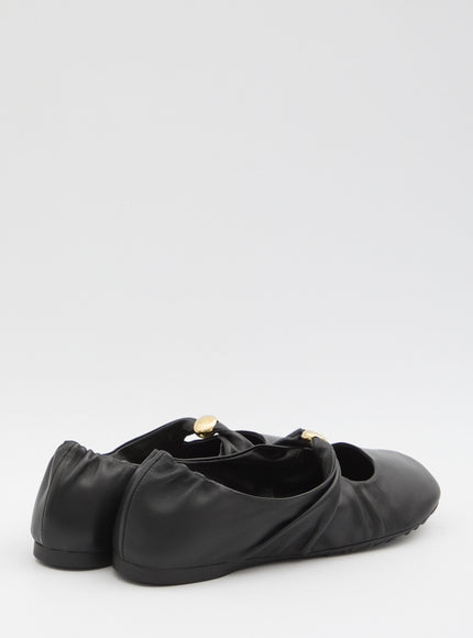 Loewe Pebble Ballerina In Nappa Leather