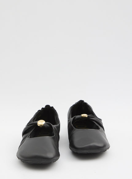 Loewe Pebble Ballerina In Nappa Leather