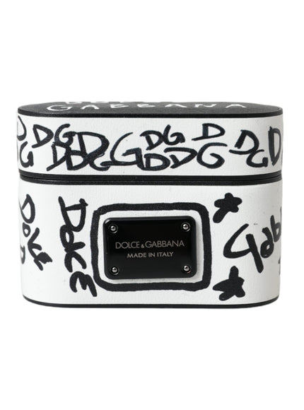 a black and white box with writing on it