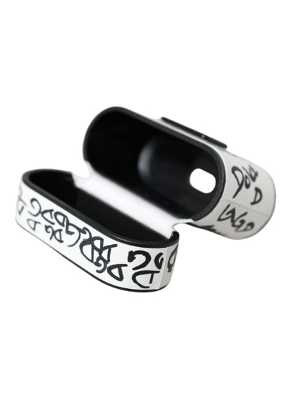 a couple of black and white bracelets on a white background