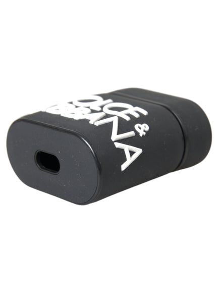 a black tube with white writing on it